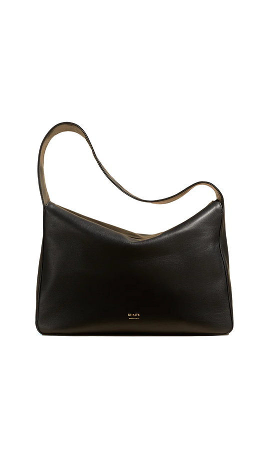 The Elena Leather Bag - Black