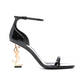 Opyum Sandals in Patent Leather - Black