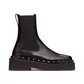 M-Way Rockstud Beatle in Calfskin with Tone-on-Tone Studs 50MM - Black