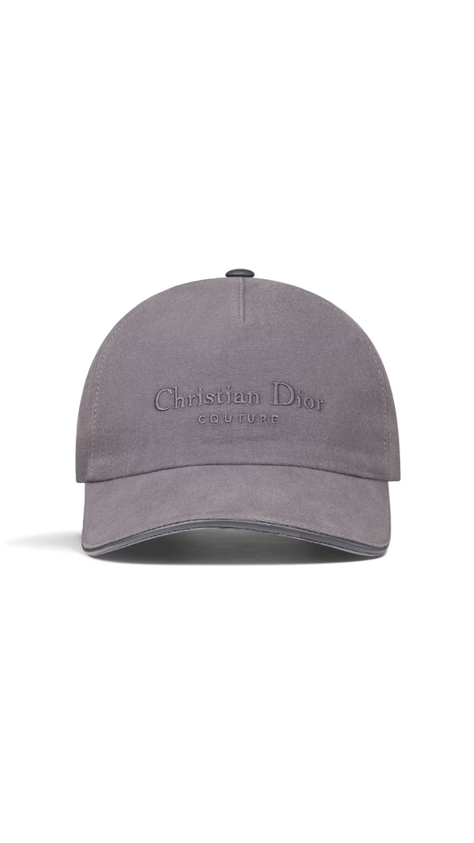 Christian Dior Couture Baseball Cap - Anthracite Grey