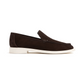Suede Loafer - Cocoa
