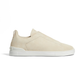 Utility Suede Triple Stitch Sneakers - Beige
