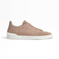 Suede Triple Stitch™ Low Top Sneakers - Beige