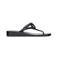 Vlogo Signature Rubber Thong Sandal - Black