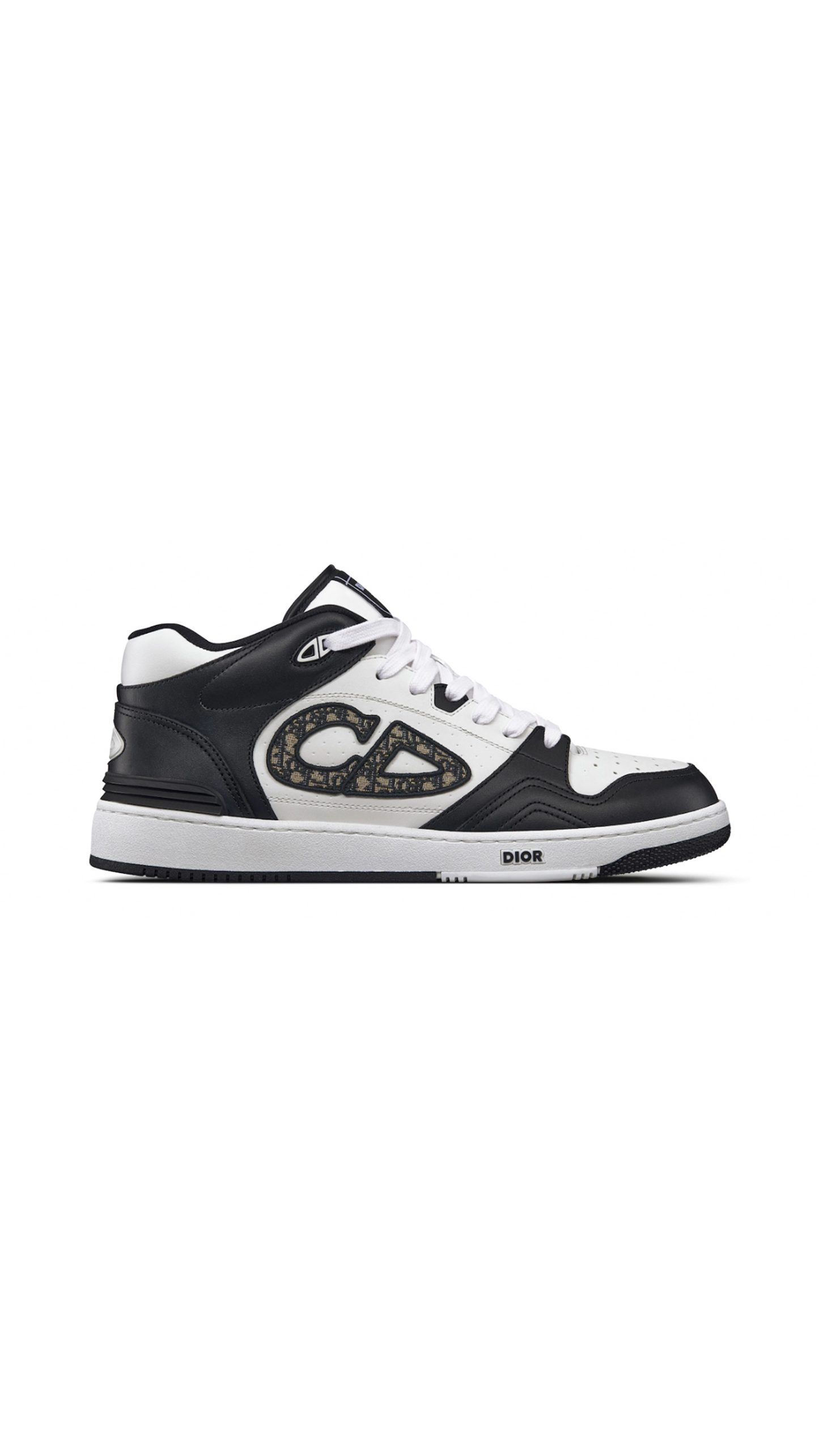 B57 Mid-Top Sneaker - Black/White