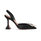 Begum Satin Sling - Black