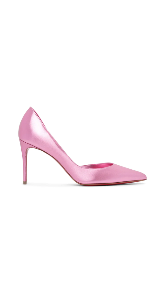 Iriza 85 Metallic Pumps - Pink