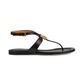 Double G Thong Sandal - Black