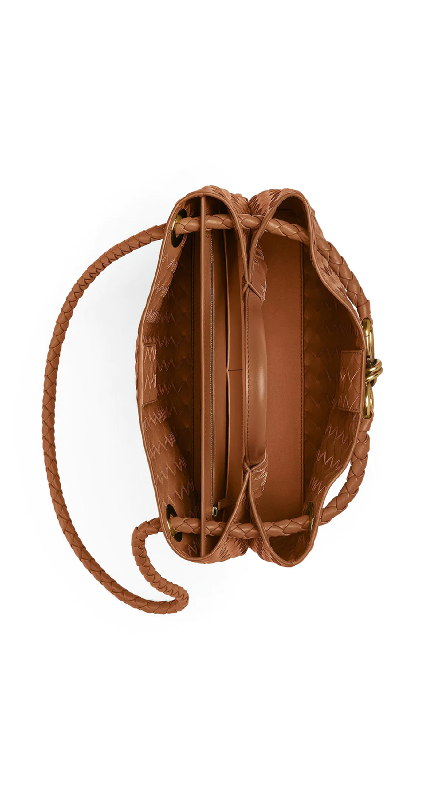 Medium Andiamo Bag - Brown