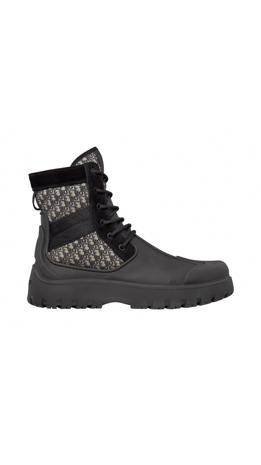 Dior Garden Lace-Up Boot - Black