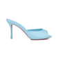 Me Dolly Mules - Light Mineral Blue