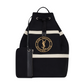 Rive Gauche Sling Bag in Canvas - Black/White