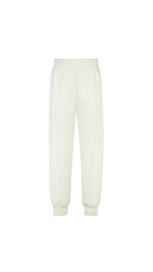 FF Cotton Sweatpants - White
