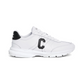 Celine Runner CR-02 Low Lace-Up Sneaker in Calfskin - Optic White/Black