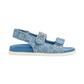 Double GG Sandal - Blue
