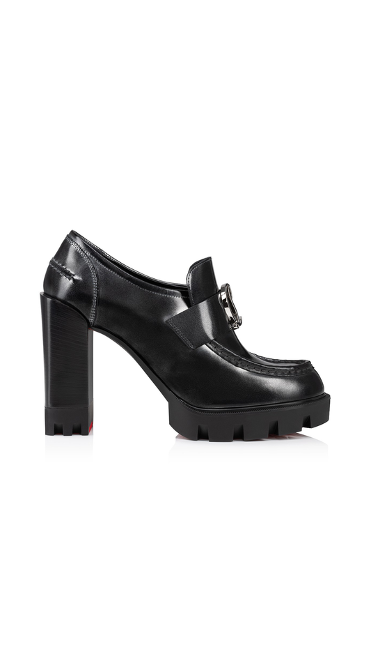CL Mocassin Lug Alta - Black