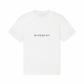 Reverse Oversized T-Shirt in Cotton - White