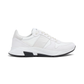 Suede and Technical Mesh Jagga Sneaker - White