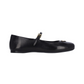 Leather Mary Jane Ballerinas - Black