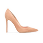Gianvito Suede Pump - Pralin Pink