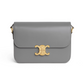 Classic Triomphe Bag in Shiny Calfskin - Zinc
