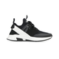 Neoprene Suede Jago Sneaker - Black/White
