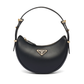 Arqué Leather Mini Shoulder Bag - Black