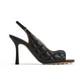 Padded Slingback Sandal - Black