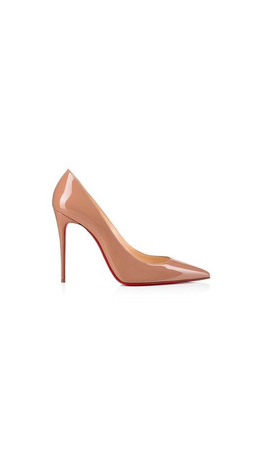 Kate Patent Pump - Nude