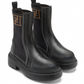 Domino Biker Boots - Black