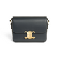 Teen Triomphe Bag in Shiny Calfskin - Slate Grey
