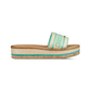 Dioriviera Dway Platform Slide - Aquamarine