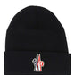 Pure Wool Beanie - Black