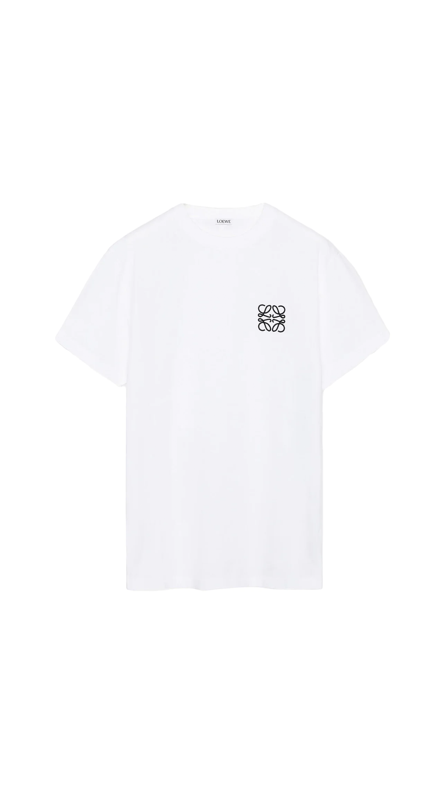 Regular Fit T-shirt in Cotton - White