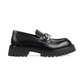 Lug Sole Loafer - Black