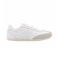 Celine Jogger Low Lace-Up Sneaker In Calfskin & Suede Calfskin - Optic White/Grey