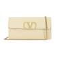 Vlogo Signature Raffia Wallet on Chain - Natural