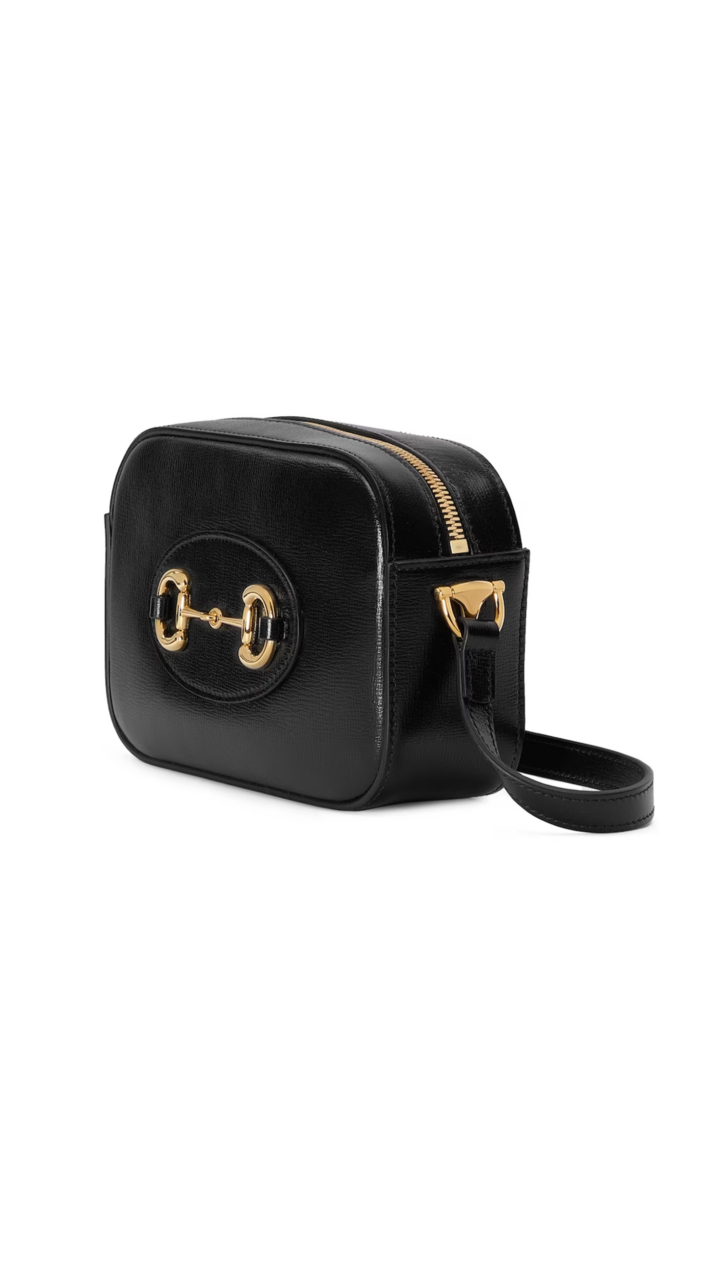 Horsebit 1955 Small Shoulder Bag - Black