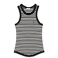 Cassandra Tank Top in Jersey - Black/White
