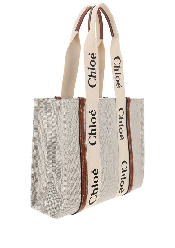 Canvas Medium Woody Bag - Brown