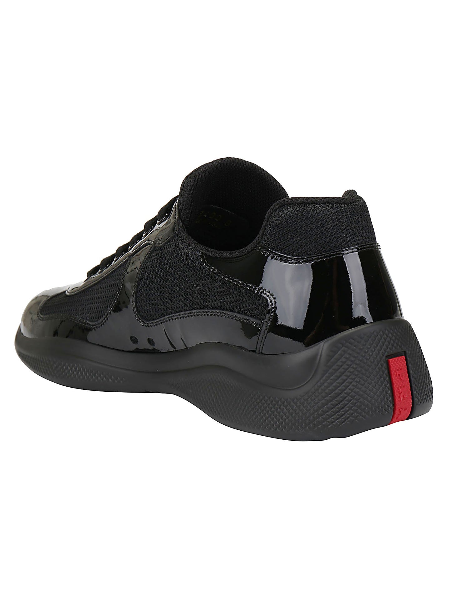 Prada America's Cup Sneakers - Black