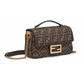 FF Jacquard Baguette Chain Midi - Brown