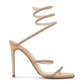 Elegant Evening Sandals Cleo - Beige