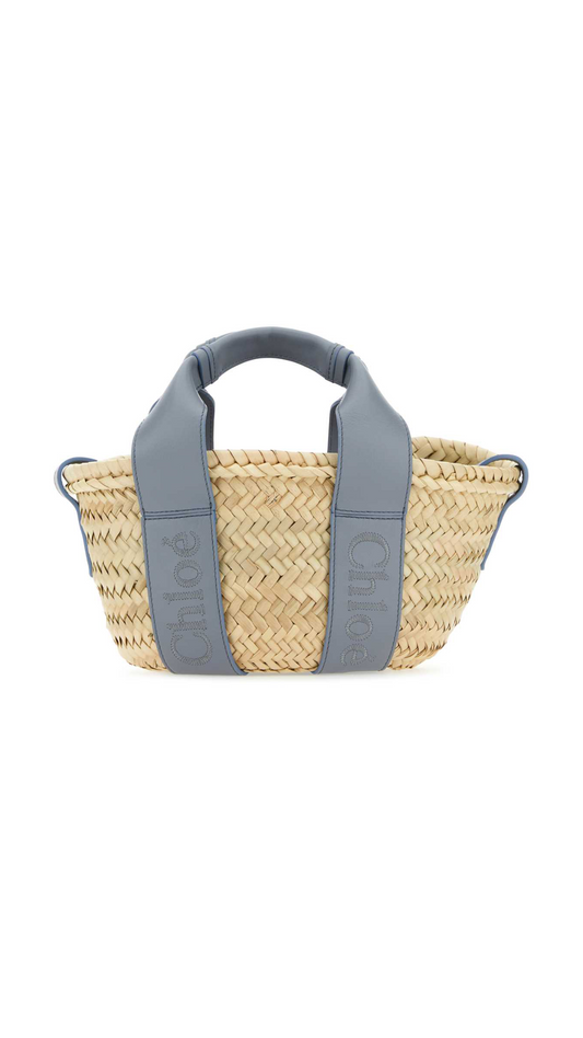 Chloé Sense Small Basket - Pale Blue