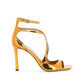 Azia 95 Patent Leather Sandals - Gold