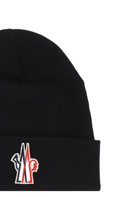 Pure Wool Beanie - Black