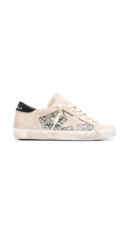 Super Star Sneakers - White/Silver/Black