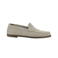 Suede Penny Loafers - Feather Grey
