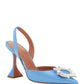 Begum Satin Slingback - Baby Blue