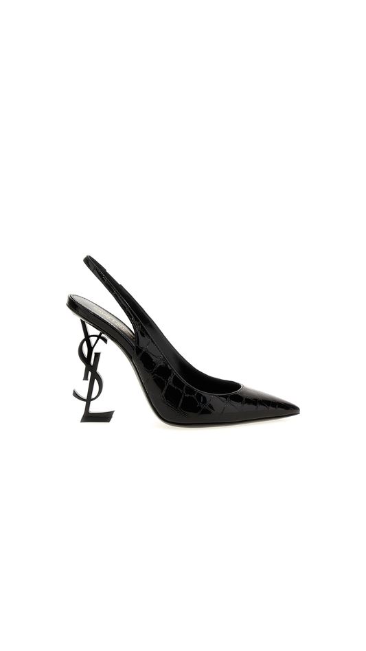 Opyum Slingback Pumps - Black